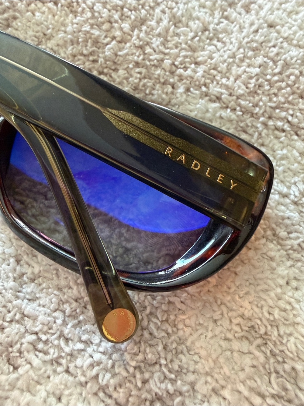 Radley London Krystie Oval Tortoise shell sunglasses - Picture 3 of 5